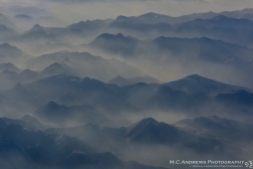 Mist Covered Ridges - Yosemite